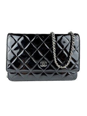 Chanel Chain Wallet Silver